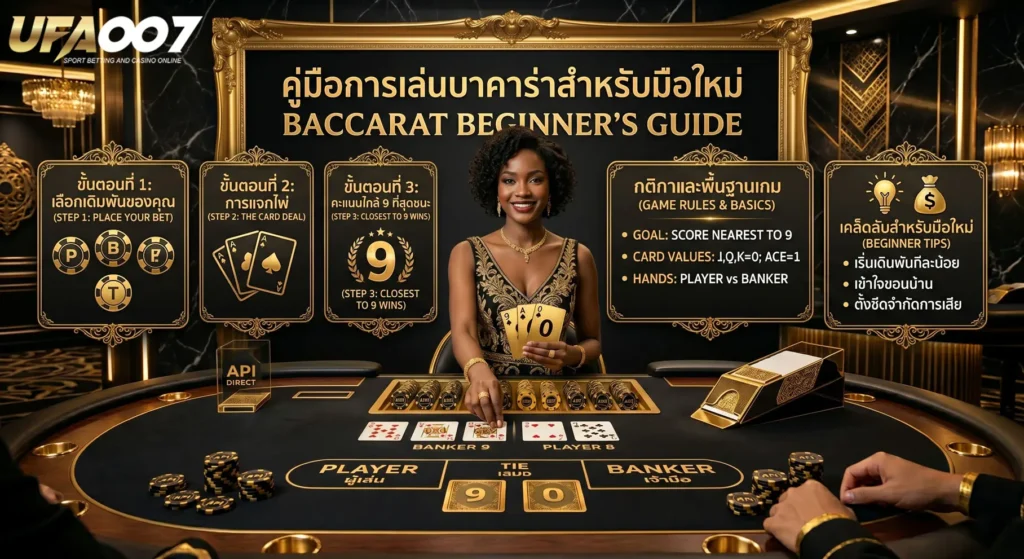 คู่มือการเล่นบาคาร่า